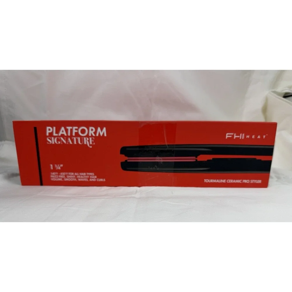 FHI Heat platform signature tourmaline ceramic pro styler 1 1/4, Open Box